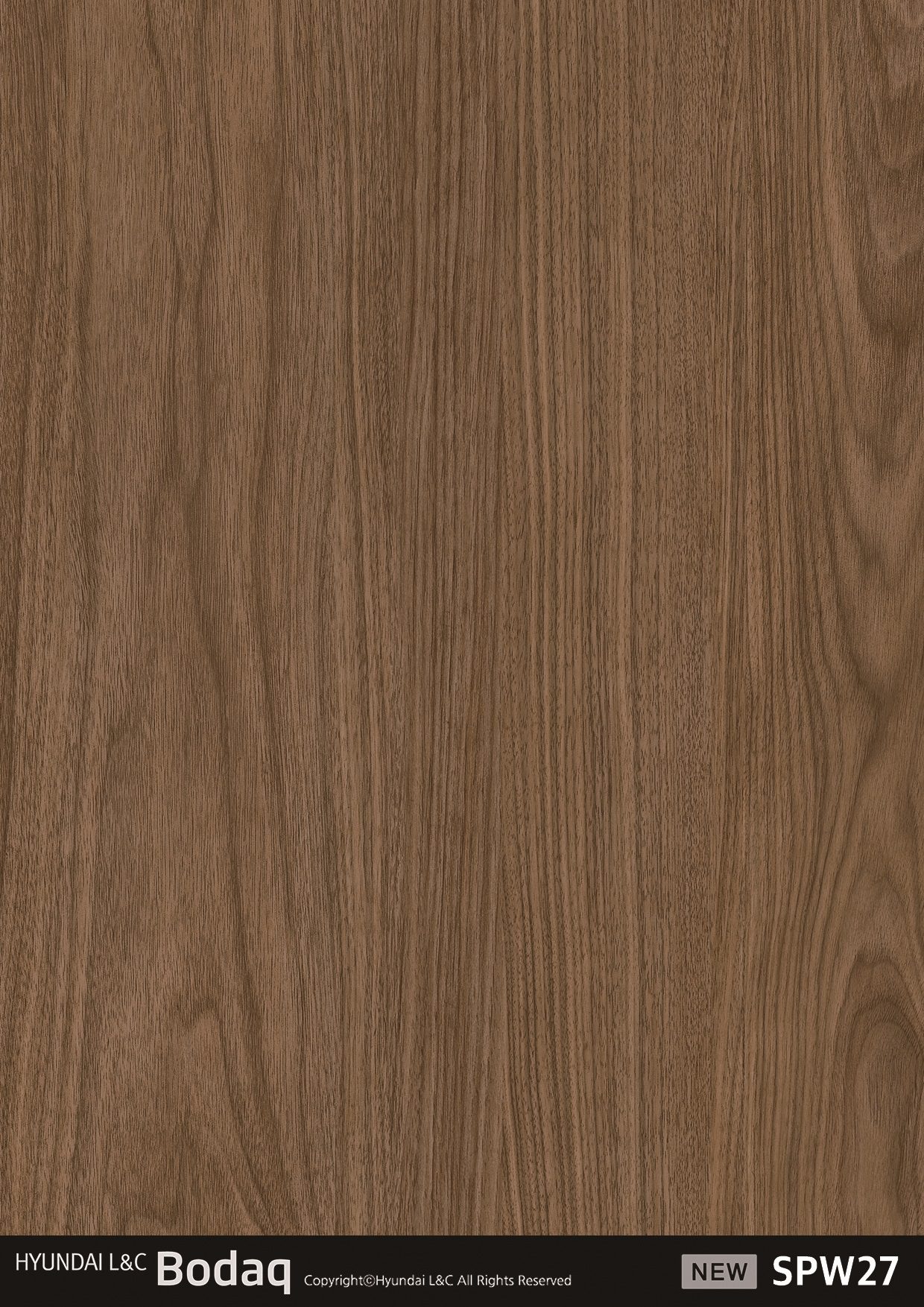 Rich Brown Walnut swatch